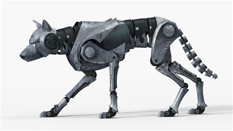 Robot Dog Robot Animal Mechanical Animals Steampunk Animals