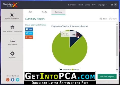 The best feature of the tool is a large number of supporting documents. Plagiarism Checker X 6.0.11 Pro Free Download