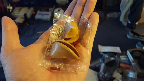 My Fortune Cookie Had No Fortune Inside R Mildlyinteresting