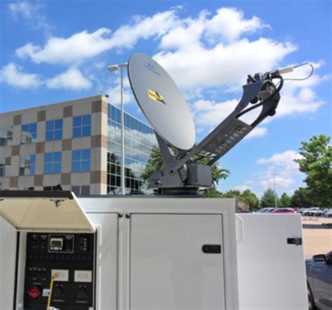 10m Vehicle Mount Driveaway Mobile Vsat Satcom Services