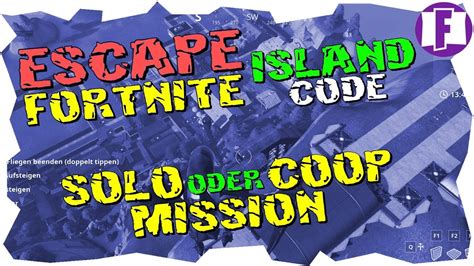 Simply head to a featured rift, hold down and press the set island code button, and enter the code to start playing. Escape Fortnite Island - Solo oder Coop Mission - Fortnite ...