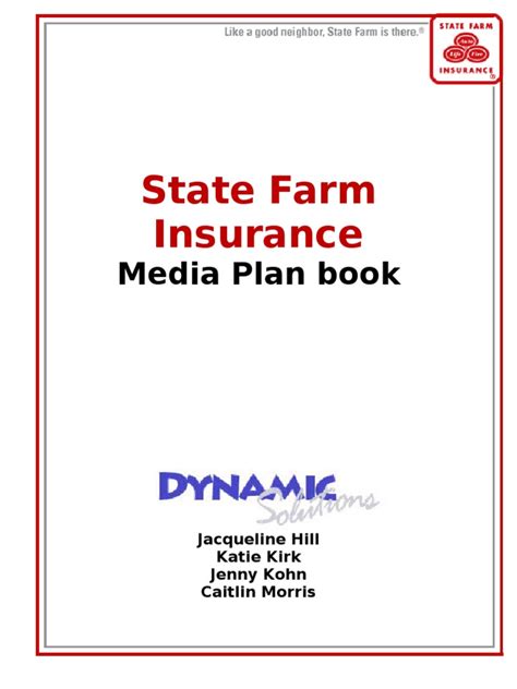Farmers was established in 1928, and state farm has been around since 1922. State Farm Media Plan Book | Allstate | Insurance