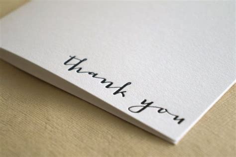 Letterpressed Thank You Cards By Drippyink On Etsy 1000
