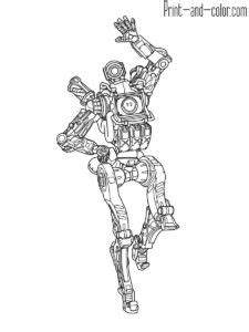 Apex legends coloring pages | print and color.com. Apex Legends coloring pages (With images) | Coloring pages ...