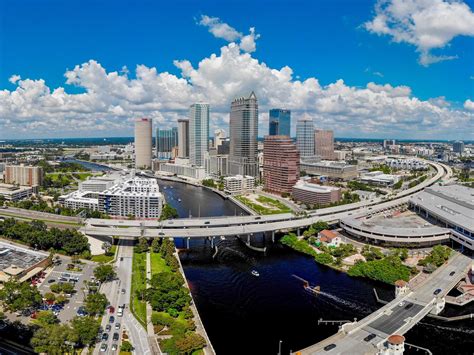 Downtown Tampa From 286 Feet Rtampa
