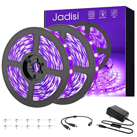 Jadisi Black Light Strip Kit 33ft Light Strip With 600 Units Lamp
