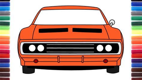 1969 Dodge Charger Drawing Free Download On Clipartmag