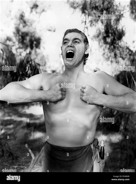 Johnny Weissmuller As Tarzan High Resolution Stock Photography And