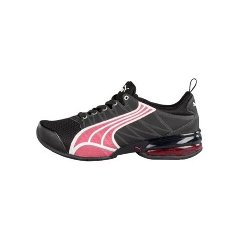 Womens Puma Voltaic Ii Athletic Shoe Black Pink At Journeys Shoes 80 Found On Polyvore