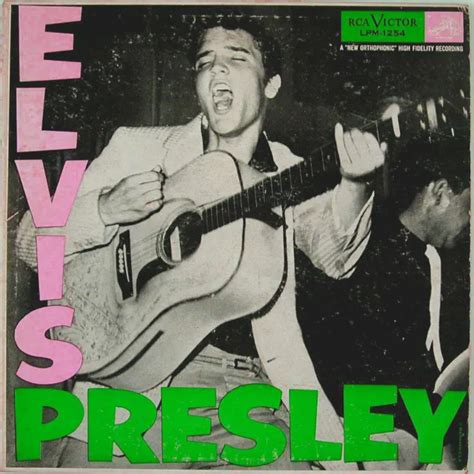 Reproduction Elvis Presley Elvis Presley Album Cover Poster Size 16