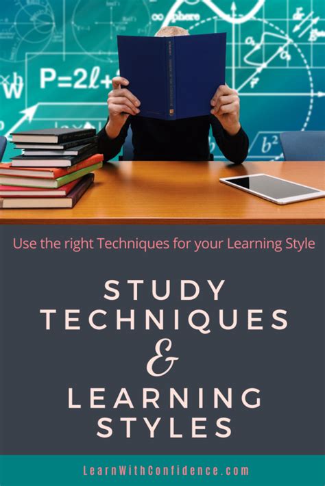 Specific Study Techniques And Ideas For Each Learning Style
