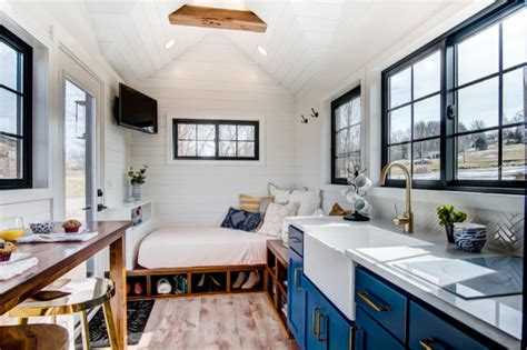 100k Tiny House W Two Main Floor Sleeping Areas