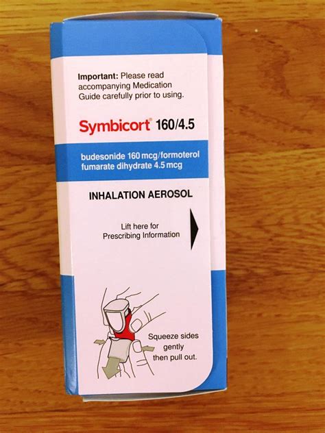 Symbicort Inhalation Aerosol 16045 Sealed Bin 1960982647