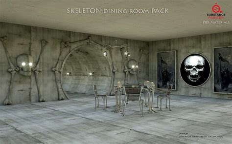Dining Room Pack 3d Model