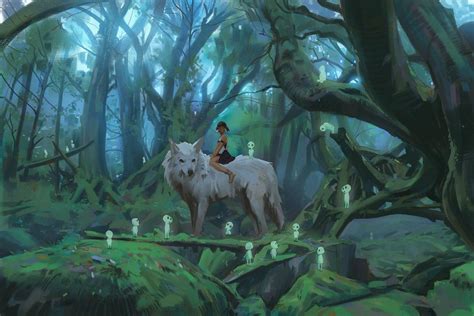 Ram N On Princess Mononoke Ghibli Art Fantasy Character Design