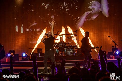 Disturbed And Three Days Grace Fired Up A Sold Out Place Bell Photos