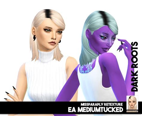 Miss Paraply Ea Twist Solids And Dark Roots • Sims 4 Downloads