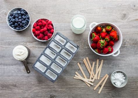 Creamy Vanilla Berry Popsicles Jelly Toast