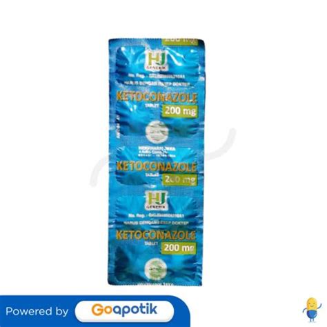 Ketoconazole Hexpharm 200 Mg Tablet Kegunaan Efek Samping Dosis Dan