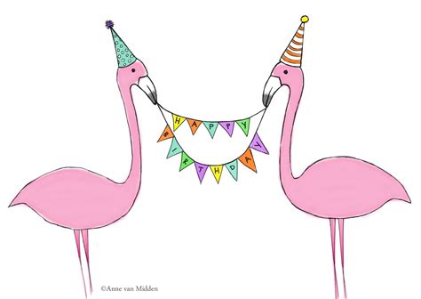 Flamingo Party Flamingo Illustration Flamingo Party Flamingo Birthday