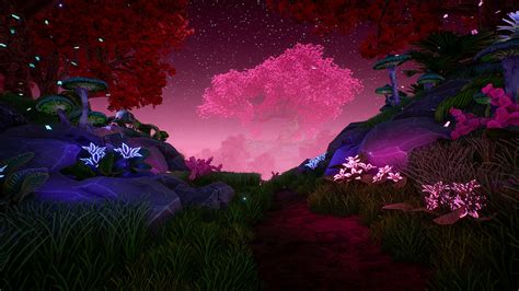 Fantasy Forest Magical Forest Elven Forest Stylized Forest In