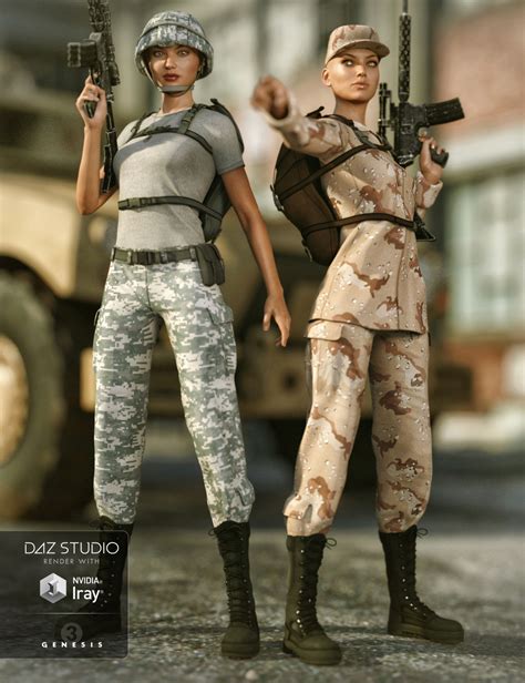 Army Uniform Textures Daz 3d
