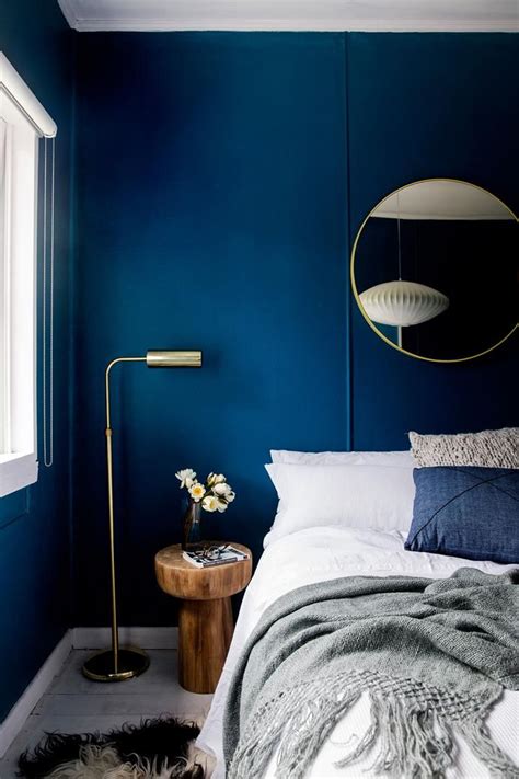 diy couple share real life home renovation advice blue bedroom decor