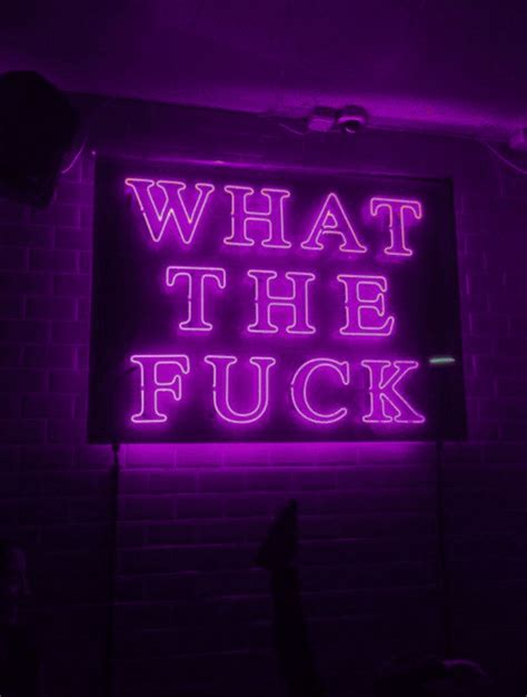 Pin By Emily Boggs On Sil Purple Thoughts Neon Words Purple Aesthetic
