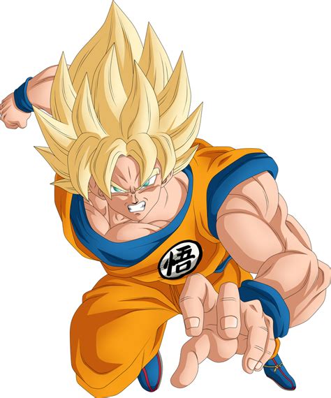 Goku Super Saiyan Render By Angelarts2 On Deviantart