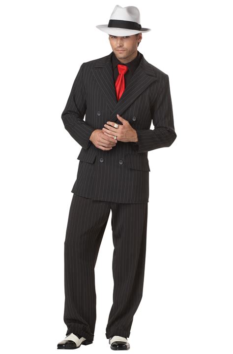 Mob Boss Mafia Al Capone Gangster Style Adult Men Costume Ebay