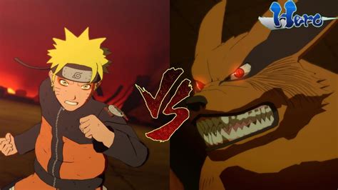 Naruto Vs Nine Tails Boss Fight Naruto Shippuden Ultimate Ninja Storm 3