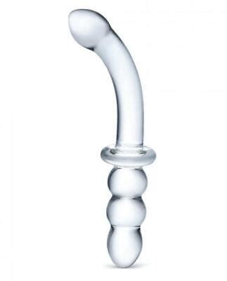 Inch Ribbed G Spot Glass Dildo Ebay
