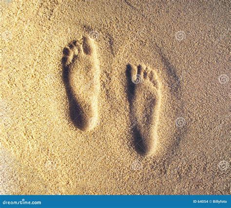 Footprints Stock Photo Image Of Toes Leading Footprint 64054
