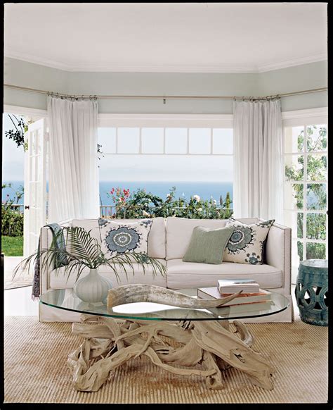 Like The Curtains And Windows Beach House Room Beach House Interior