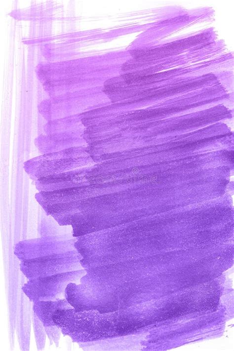 Abstract Violet And Blue Watercolor Art Magic Hand Paint Background