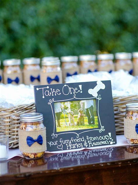 Cheaper wedding favour ideas you need to consider! DIY Chex Mix wedding favors and dog treats | Wedding ...