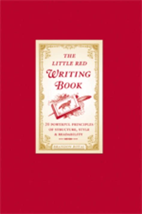 the little red writing book writer s digest