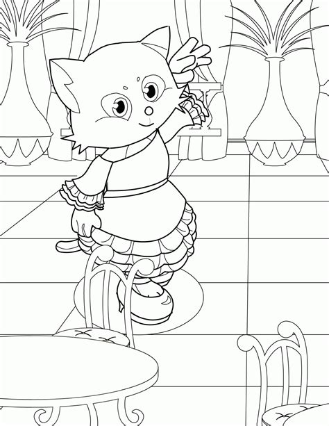 Spanish Dancer Coloring Page - Coloring Home