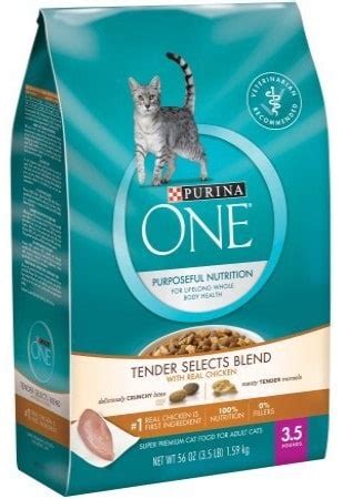 Real chicken is the number 1 ingredient, providing protein to help support strong muscles. Purina Cat Food Review - TinPaw