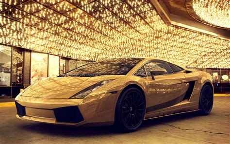 Cars Lamborghini Gold Desktop Wallpaper Nr 59513 By Striker