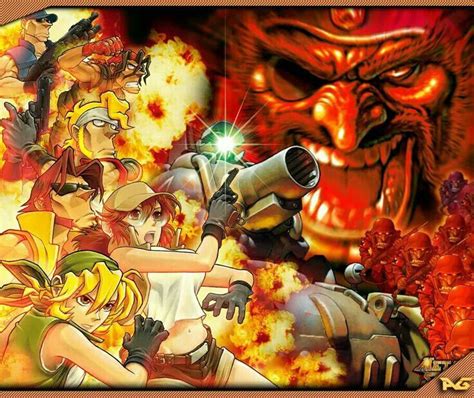 Metal Slug Snk Imagenes De Videojuegos Arte De Videojuegos