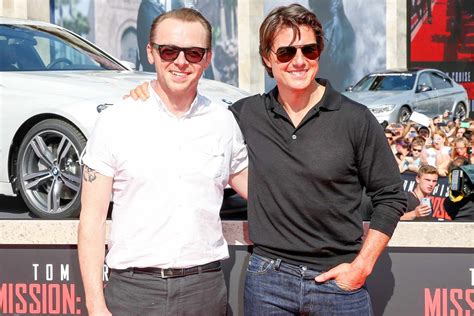 Simon Pegg Says Watching Tom Cruise Do Stunts Gives Him The Willies