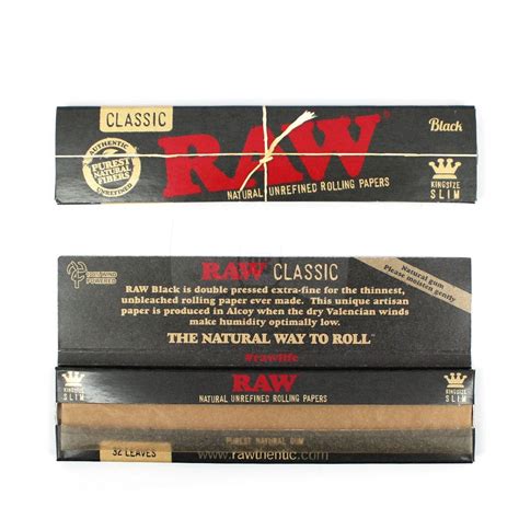 Raw Black Rolling Papers 4planets Smartshop