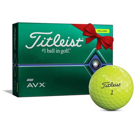 Titleist Avx Yellow Golf Balls