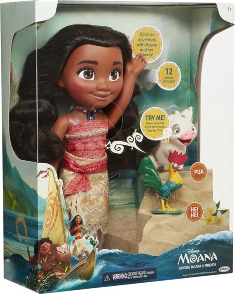Disney Princess Singing Moana And Friends Feature Doll £2684 Picclick Uk