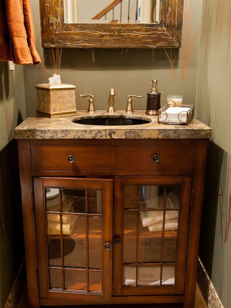 Maybe you would like to learn more about one of these? Rustic Half Bath Home Design Ideas, Pictures, Remodel and ...