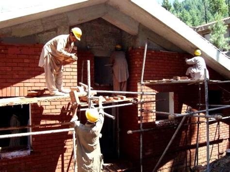 Free Picture Building House Building Construction Workers