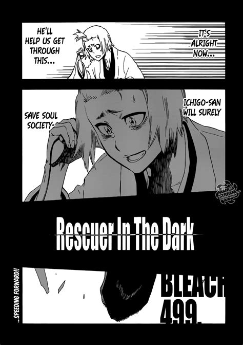 Bleach Chapter 499 Rescuer In The Dark Bleach Story Role Play Wiki