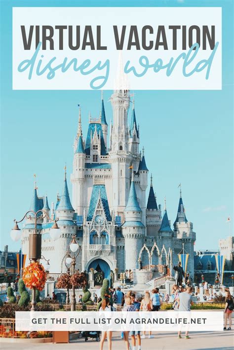 Virtual Vacation Disney World In 2020 Virtual Travel Disney World