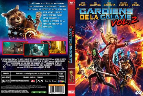 Les gardiens de la galaxie vol. Jaquette DVD de Les gardiens de la galaxie 2 custom ...